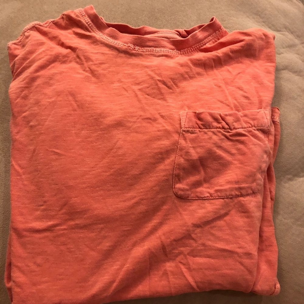 coral tee